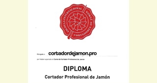 Certificado Cortador Jamón España